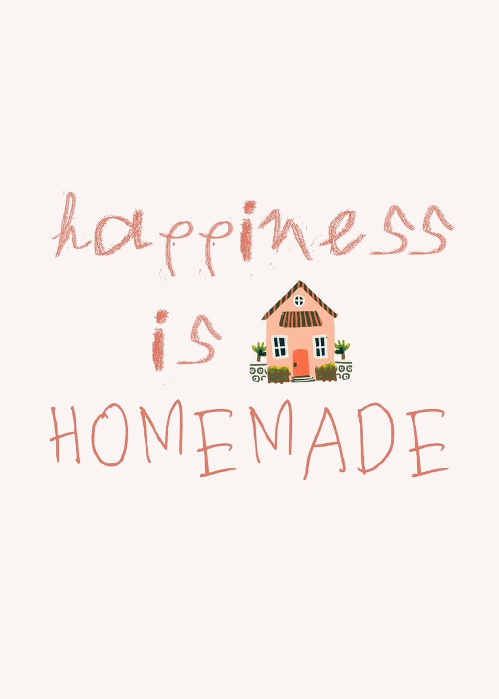 Happiness is homemade, hele motivet