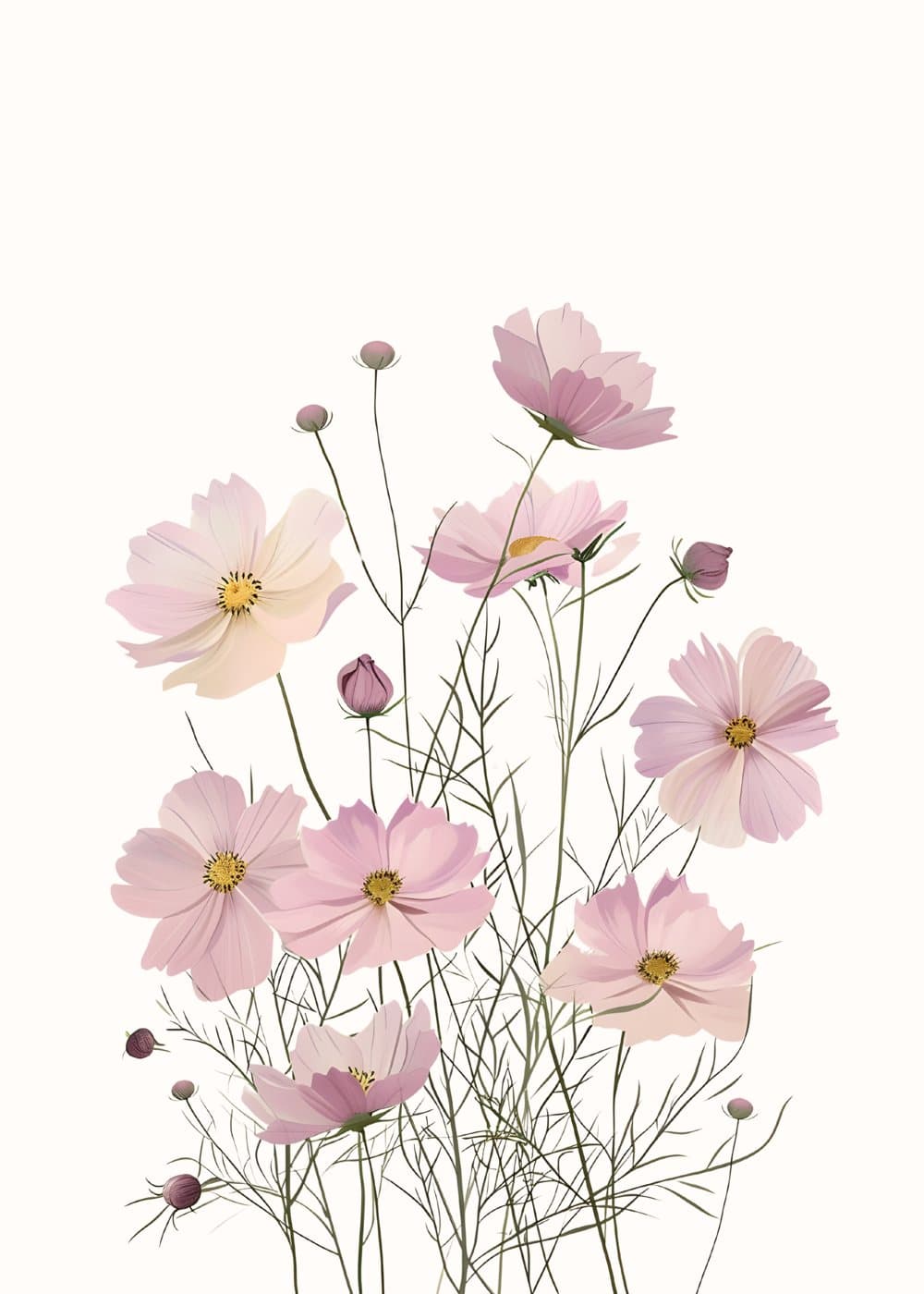Rosa kosmos, hele motivet