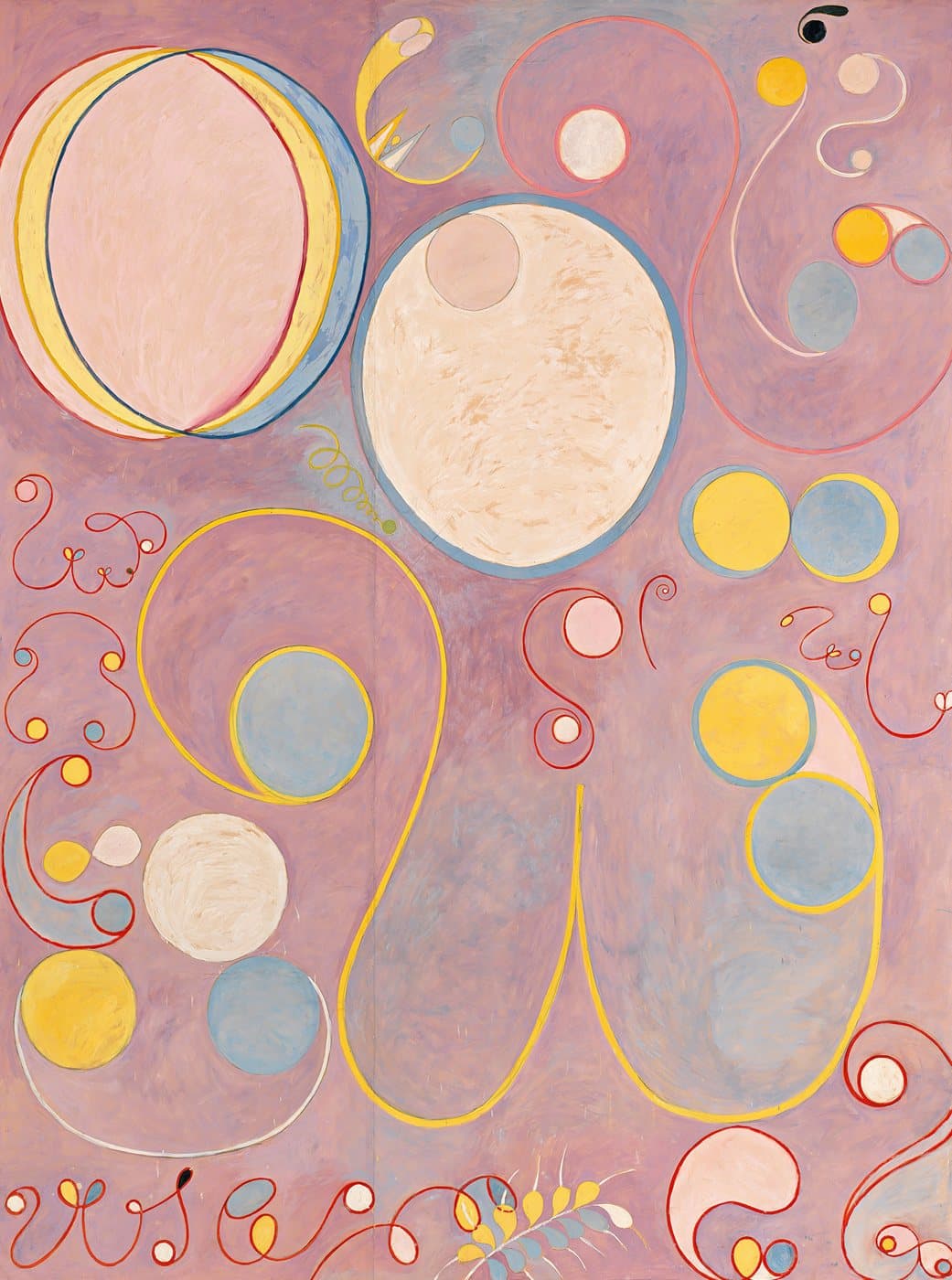 The Ten Largest, No. 8, Adulthood (1907) av Hilma af Klint, hele motivet