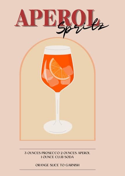 Aperol spritz i buevindu