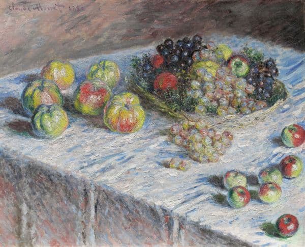 Apples and Grapes (1880) av Claude Monet