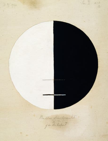 Buddhas Standpoint in the Earthly Life No. 3 (1920) av Hilma af Klint