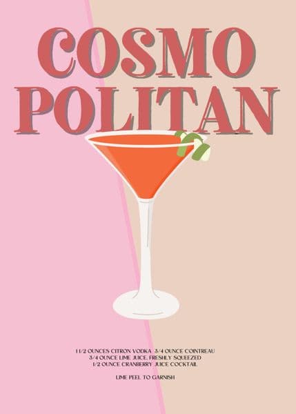 Cosmopolitan i rosa