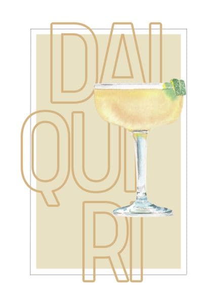 Daiquiri i gylne bokstaver