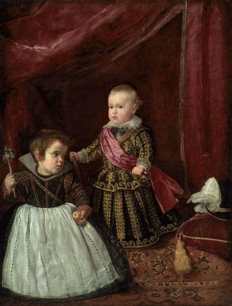 Don Baltasar Carlos with a Dwarf (1632) av Diego Velázquez