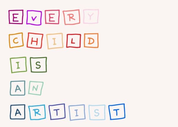 Every child is an artist