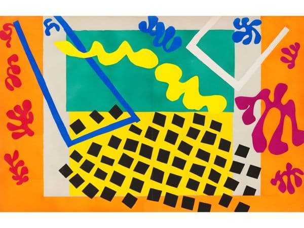 Les Codomas, from Jazz (1947) av Henri Matisse