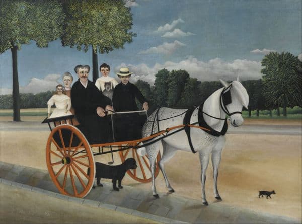 La Carriole du père Junier (1908) av Henri Rousseau