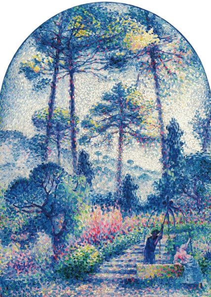 Le Jardin En Provence (1901) av Henri-Edmond Cross
