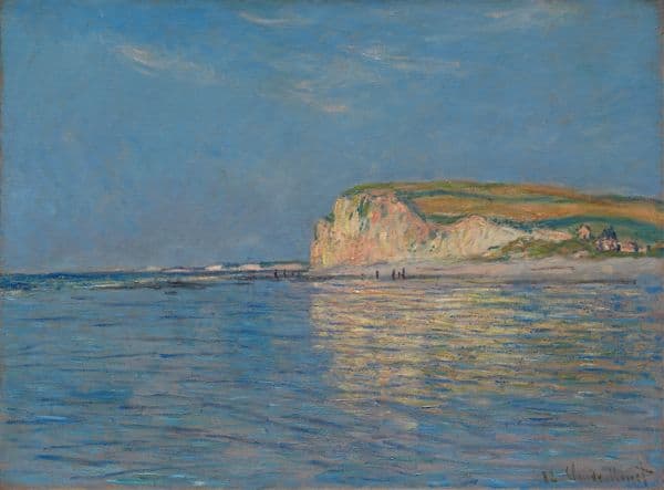 Low Tide at Pourville, near Dieppe, 1882 av Claude Monet