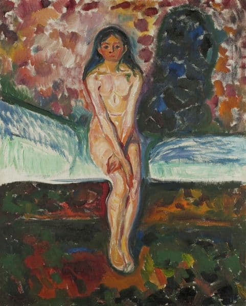 Pubertet (1914-1916) av Edvard Munch
