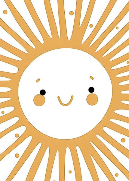 Smilende sol