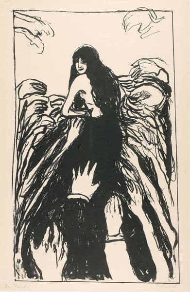 Hendene (1895) av Edvard Munch