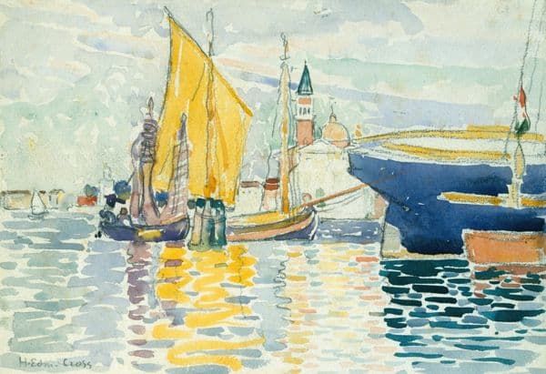 Venice-The Giudecca (1903) av Henri-Edmond Cross