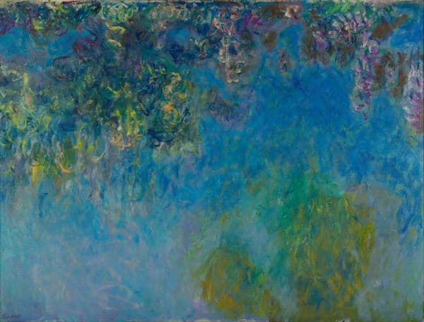Wisteria (circa 1925) av Claude Monet