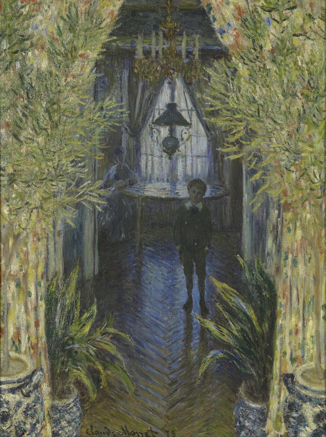 A Corner of the Apartment av Claude Monet, hele motivet