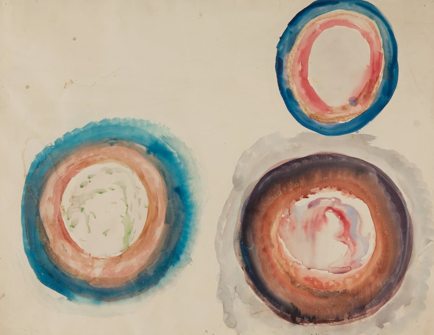 Det syke øyet. Optiske illusjoner (1930) av Edvard Munch, hele motivet