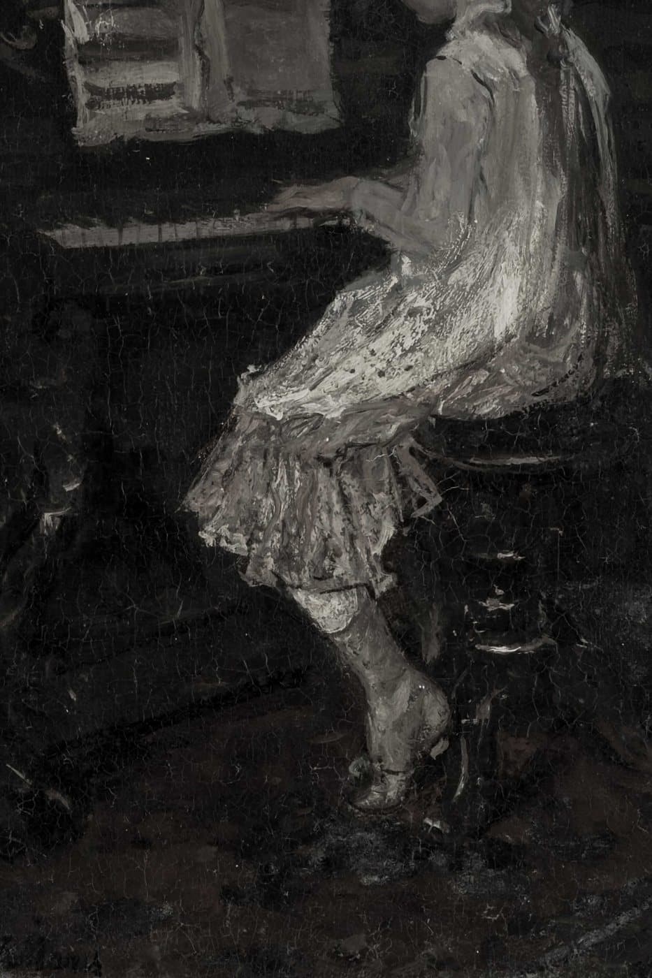 Jente ved pianoet, hele motivet