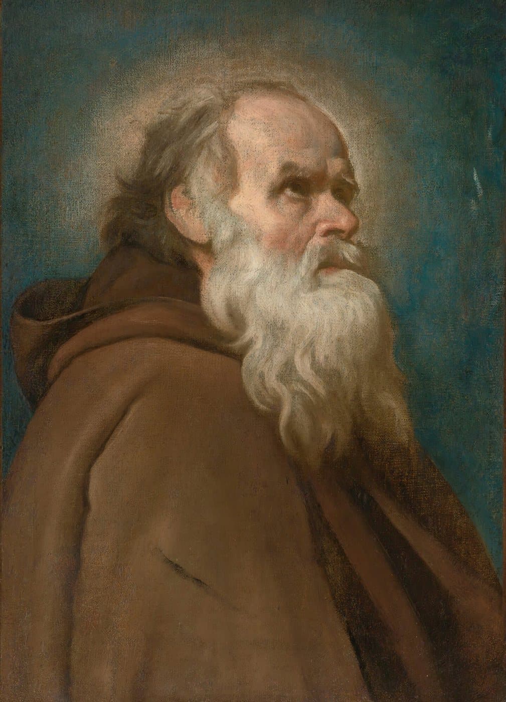 Saint Anthony Abbot av Diego Velázquez, hele motivet